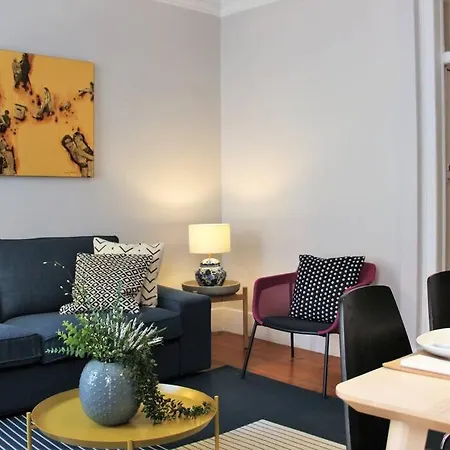 Sm1-happy At Hip Pr.real & Bair.alto + Private Patio! Apartamento Lisboa